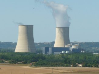Une centrale nucléaire en France