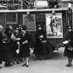 Une manifestation en faveur du vote des femmes dans les années 1920