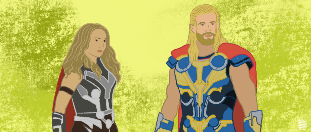 illustration Thor Marvel